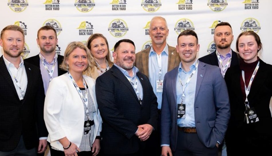 Burns &amp; McDonnell employee-owners at Better in Our Backyard event in Duluth