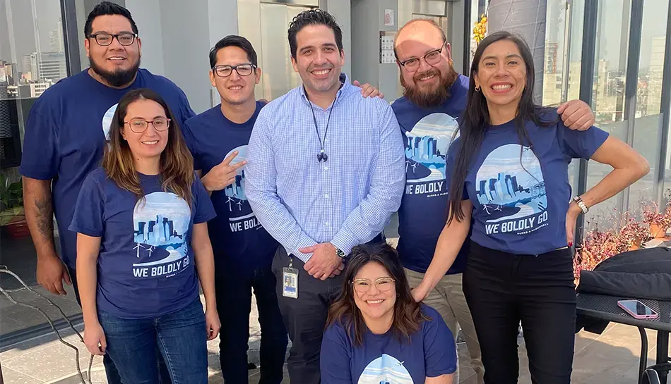 The Transmission & Distribution team in Mexico City