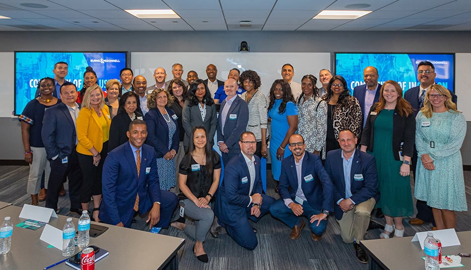 Group at the Community of Inclusion and Equity Symposium