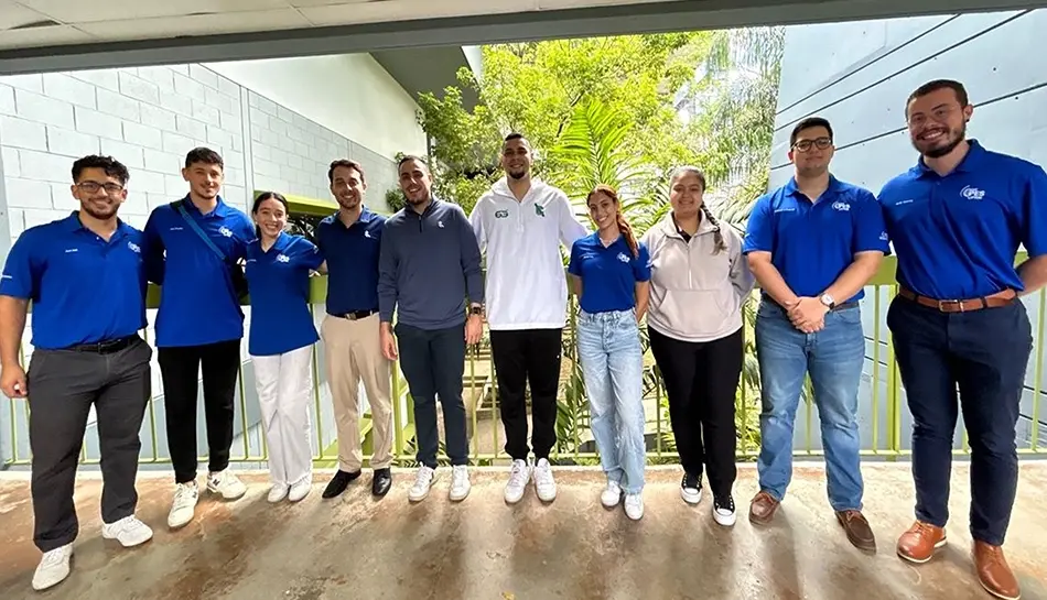 Local team members volunteering with STEM programs