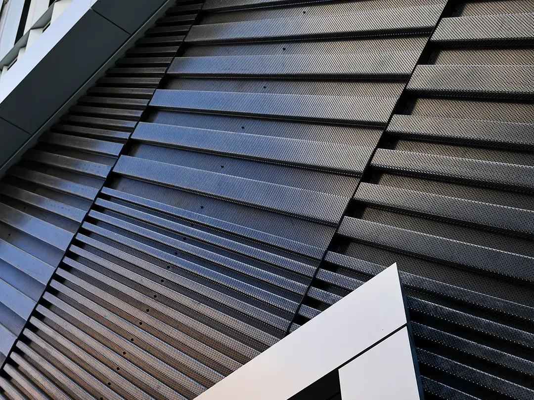 detail view of exterior architectural features