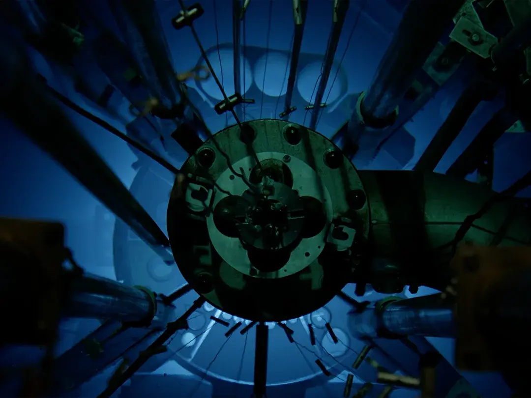 view of equipment from above