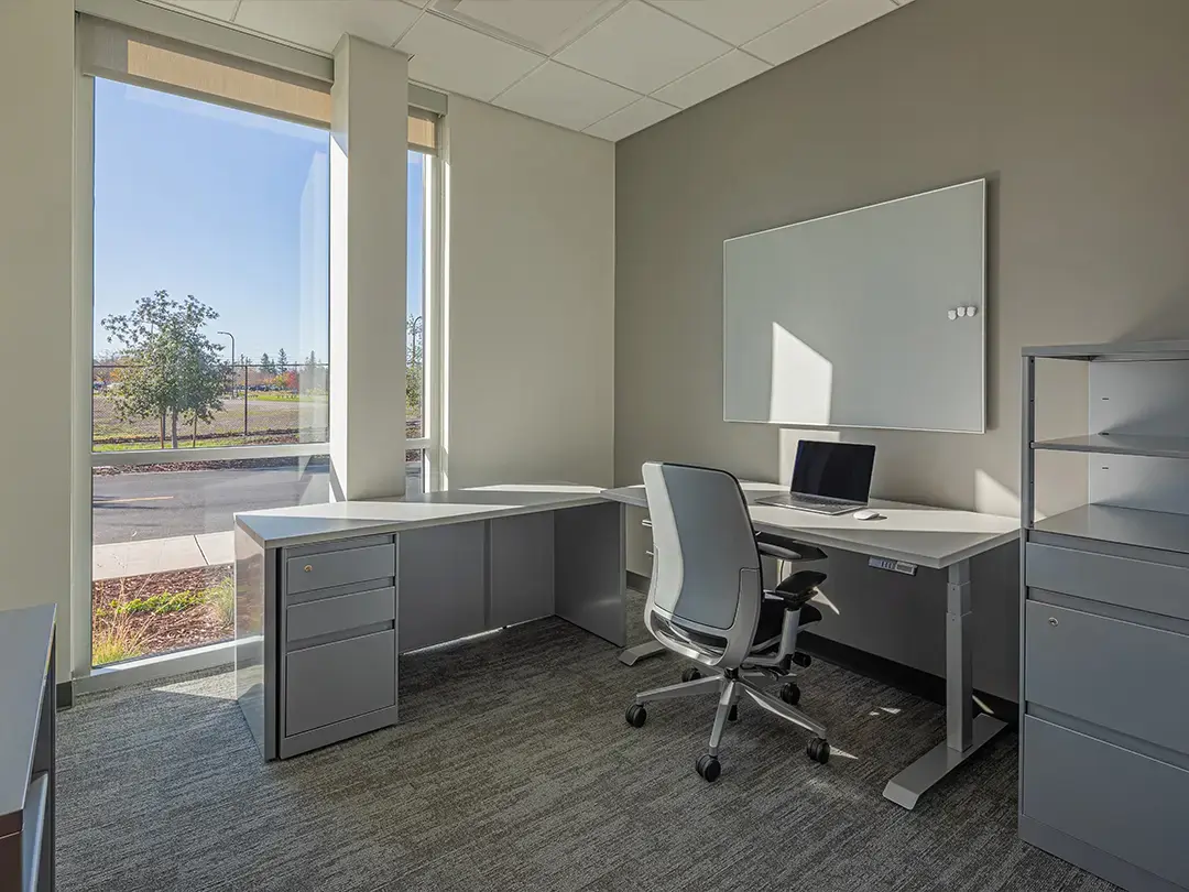 interior building office workstation