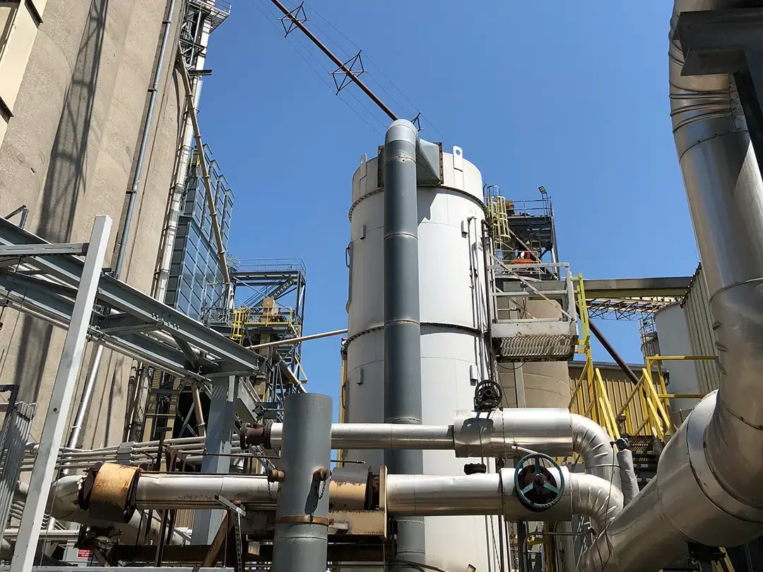 exterior plant equipment