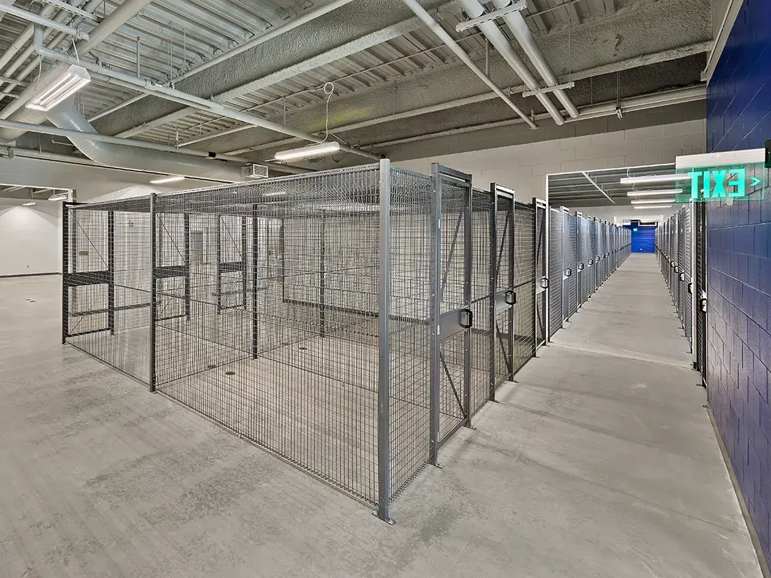locker storage areas