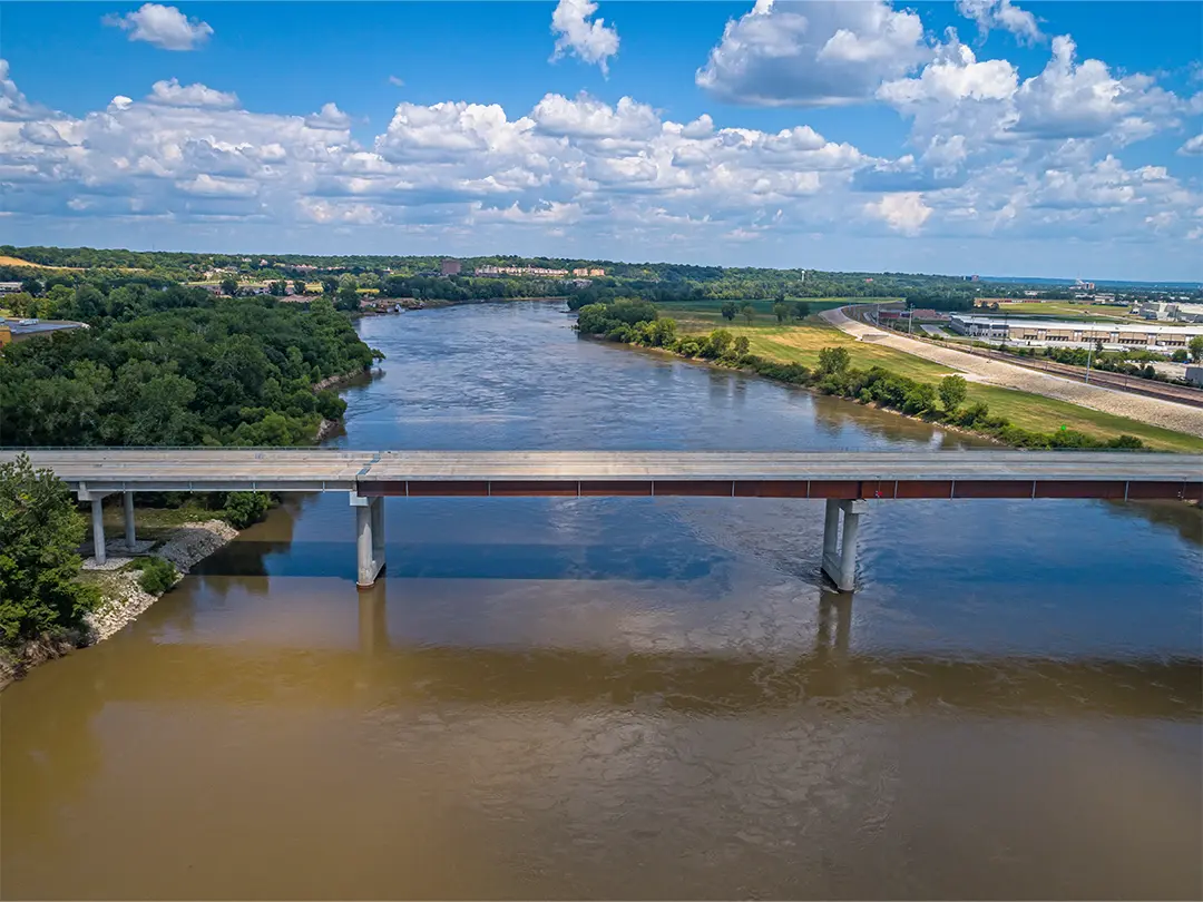side view of bridge