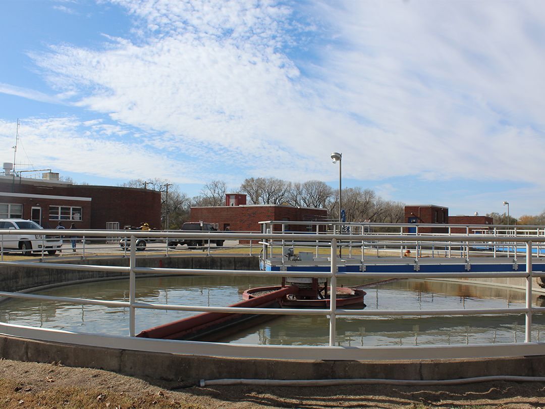 wastewater treatment mixing basins