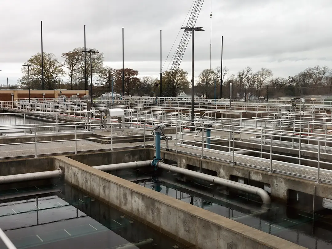 water treatment plant exterior systems