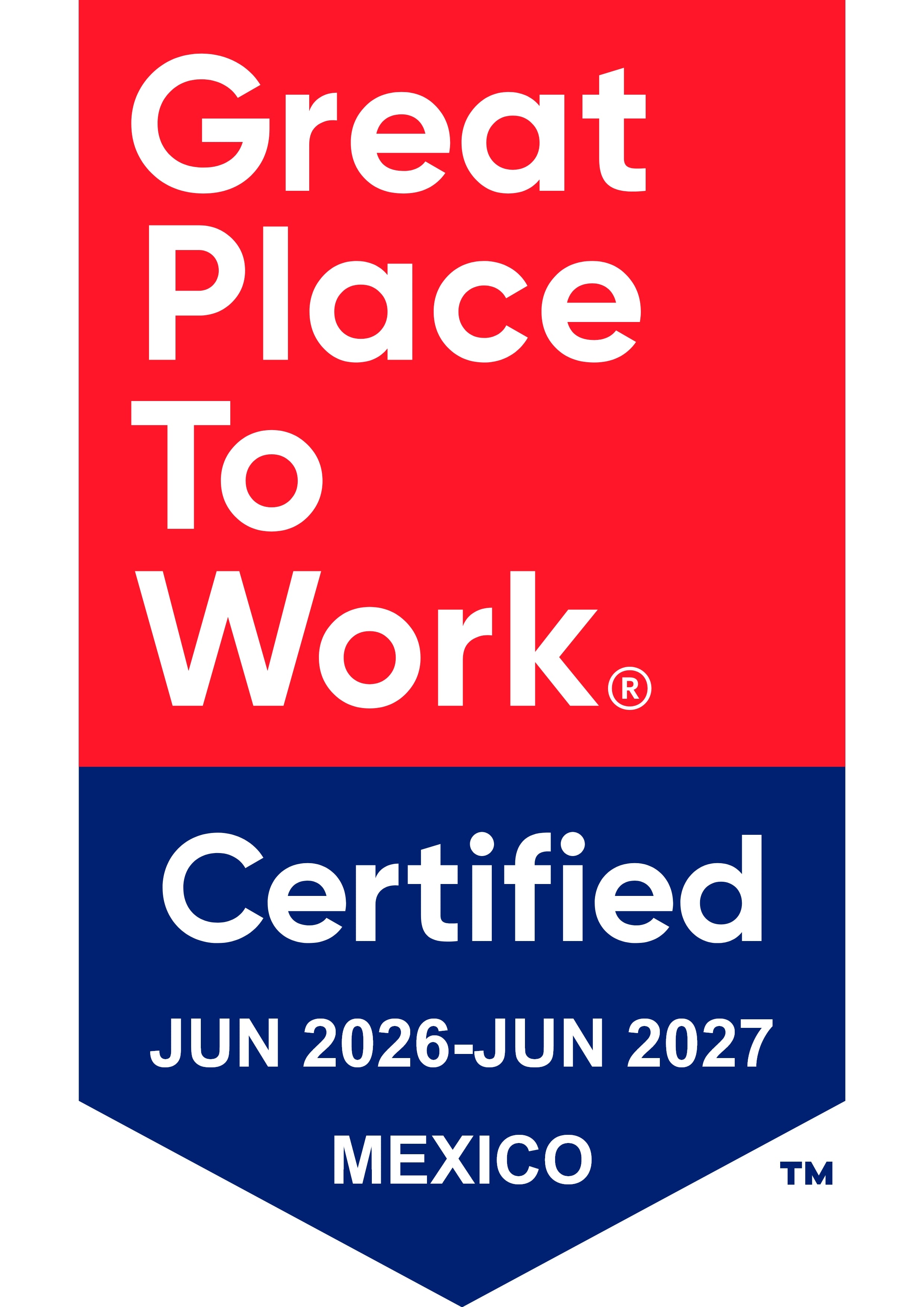 Logo - Great Place to Work Certified - MEXICO